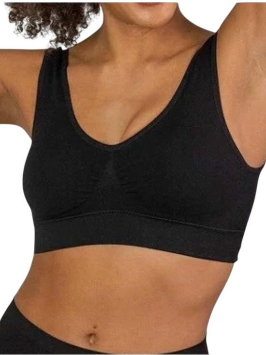coobie Other - Coobie Seamless Wireless Comfort Bra Black Womens M  Style# 9060 NWT